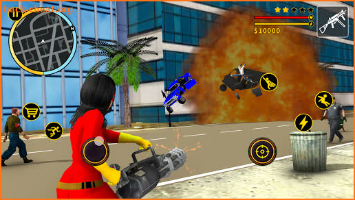Spider Girl Moto Bike - Pizza Delivery Food Games screenshot