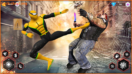 Spider Hero 3D Superhero Fight screenshot