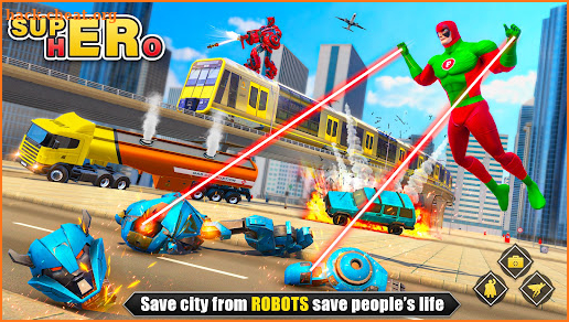 Spider Hero Games - Rope Hero screenshot