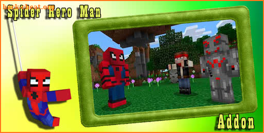 Spider Hero Man Mod for MCPE screenshot