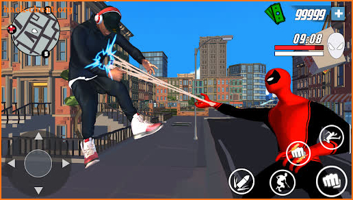 Spider Hero Rope Fighting - Gangster San andreas screenshot