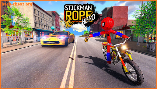 Spider Hero Rope Gangster City screenshot