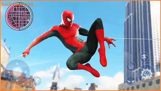 Spider Hero Rope Man Miles Morales screenshot