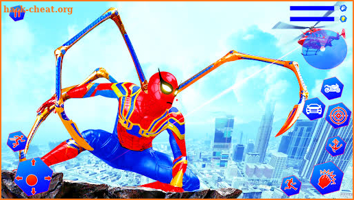 Spider hero- rope spider game screenshot