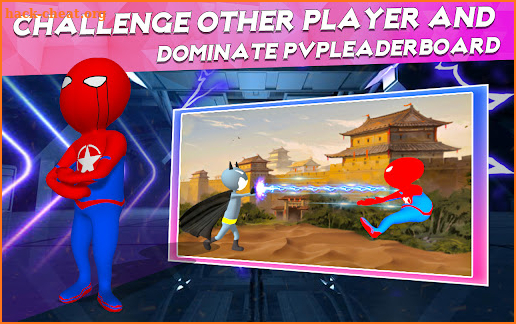 Spider Hero Stick Fight Games screenshot