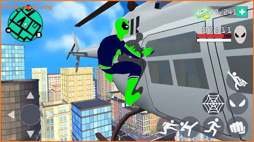 Spider Hero Super Rope Gangs screenshot