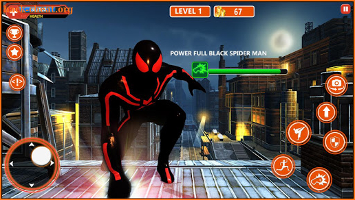 Spider Hero:Amazing Strange Super Spider Rope Hero screenshot