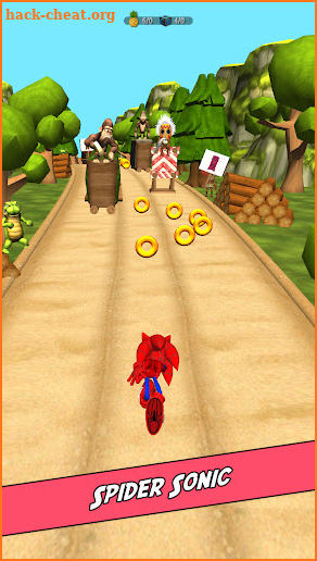 Spider-Hog Hedgehog Dash screenshot
