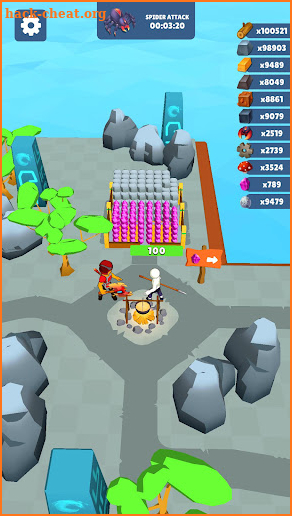 Spider Island: Survival Game screenshot