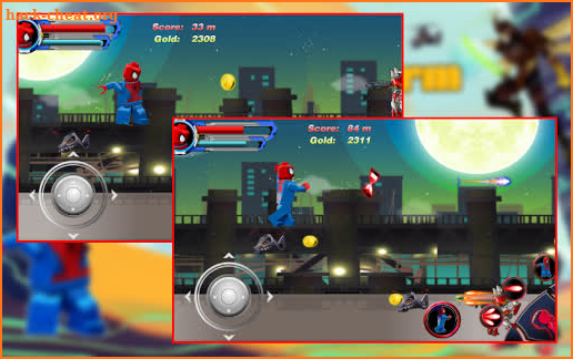 Spider Lego Battle Transform screenshot