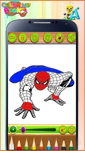 Spider-Man  Coloring screenshot
