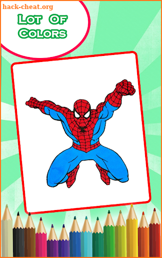 Spider-man Coloring game screenshot