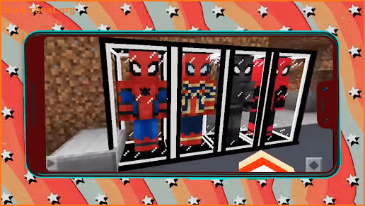 Spider-Man Game Minecraft Mod screenshot