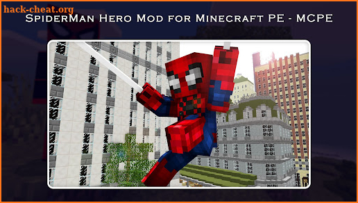 Spider-Man Hero Mod for Minecraft PE - MCPE screenshot