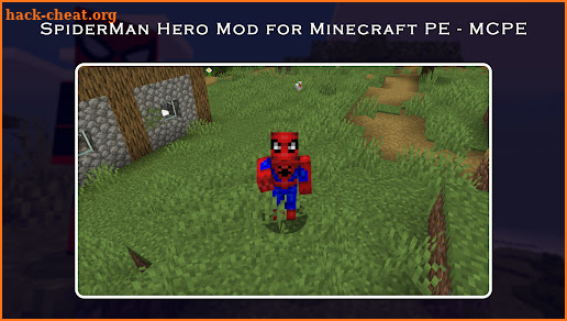 Spider-Man Hero Mod for Minecraft PE - MCPE screenshot