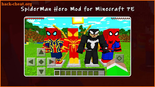 Spider Man Hero Mod Minecraft screenshot