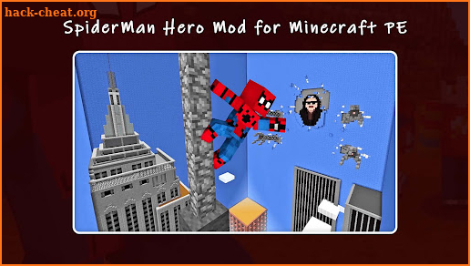 Spider Man Hero Mod Minecraft screenshot
