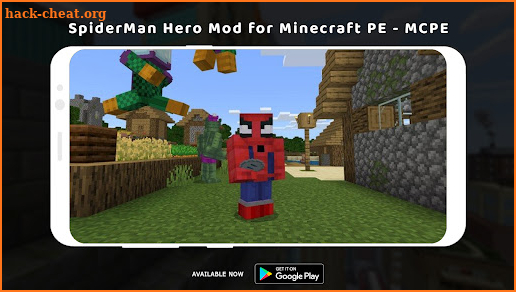 Spider Man mod for Minecraft screenshot