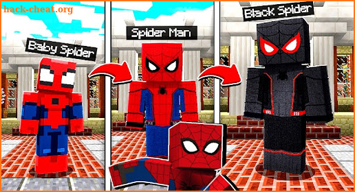 Spider MAN MOD for Minecraft screenshot