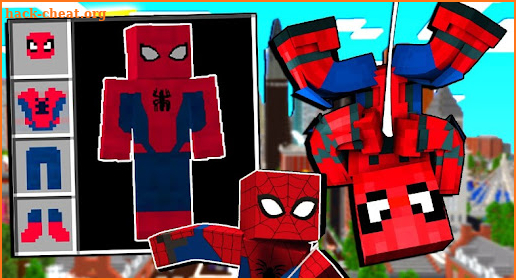 Spider MAN MOD for Minecraft screenshot