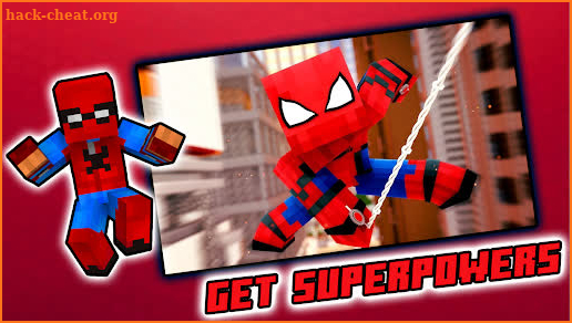Spider Man MOD Minecraft PE screenshot