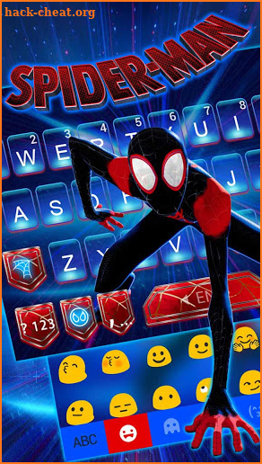 Spider-man: Spiderverse Keyboard Theme screenshot