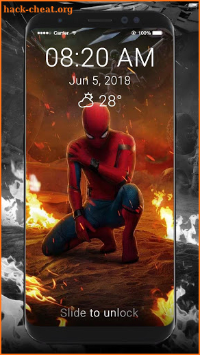 Spider-Man Wallpapers HD Lock Screen screenshot