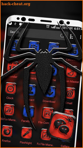 Spider Mask Launcher Theme screenshot