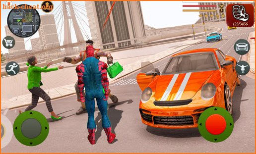 Spider Miami Rope Hero  Open World City Gangster screenshot