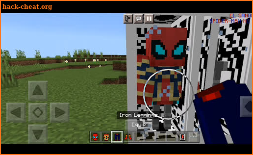 Spider MOD  Man Minecraft PE screenshot