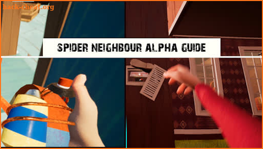 Spider Neighbour alpha guide screenshot