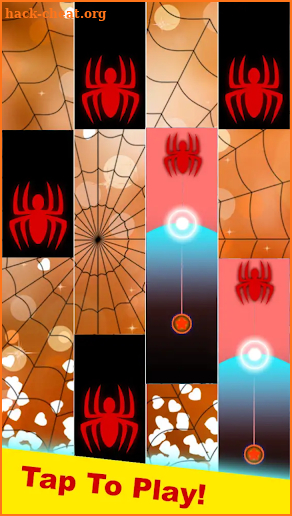 Spider Piano Tiles 2018 screenshot