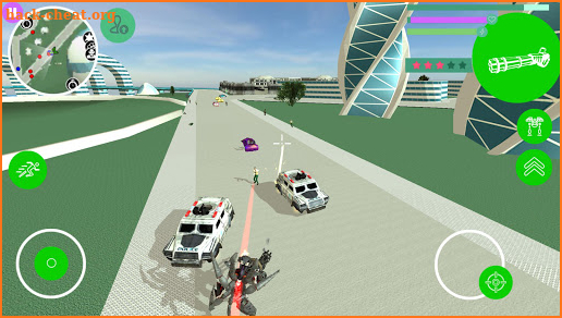Spider Robot Gangstar Crime Spider Battle screenshot
