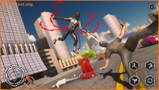 Spider Robot Rope Hero Rescue screenshot