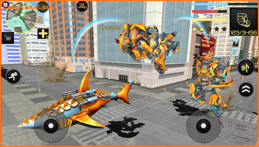 Spider Robot Shark– Shark Robot Transformation screenshot
