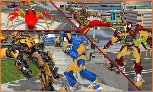 Spider Robot Sim-Amazing Spider Grand Robot Battle screenshot