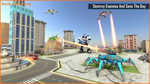 Spider Robot Transforming Game:Monster Truck Games screenshot
