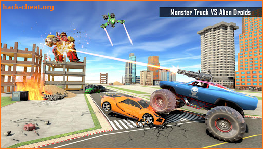 Spider Robot Transforming Game:Monster Truck Games screenshot