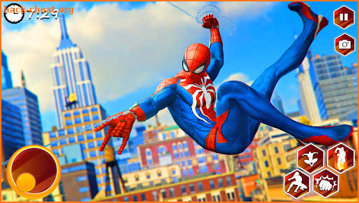 Spider Rope Amazing Hero 3 Gangster City Battle screenshot