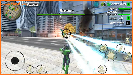 Spider Rope Flying City Hero screenshot