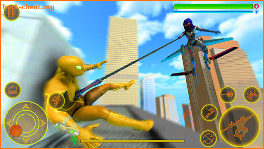 Spider Rope Hero 3D Fight Game screenshot