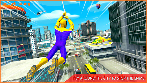 Spider Rope Hero 3d : Flying Superhero Games 2021 screenshot