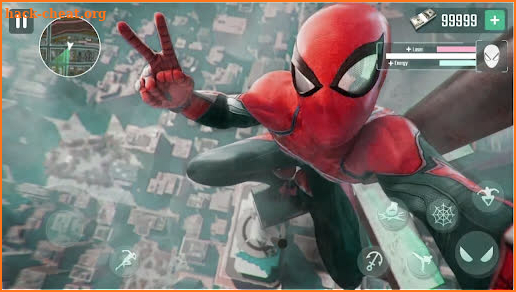Spider Rope Hero - City Gangster screenshot