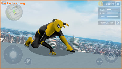 Spider Rope Hero: Crime City Battle screenshot