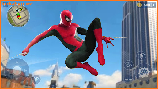 Spider Rope Hero Fighting screenshot