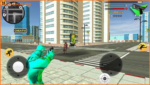 Spider Rope Hero Frog Ninja Strange Gangster Crime screenshot