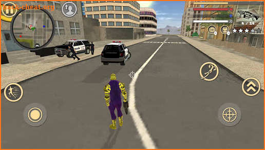 Spider Rope Hero Frog Strange Ninja Gangster Crime screenshot
