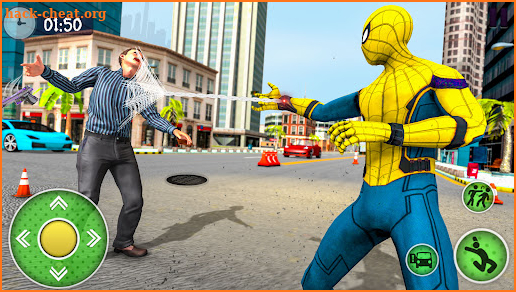 Spider Rope Hero Gangster City screenshot