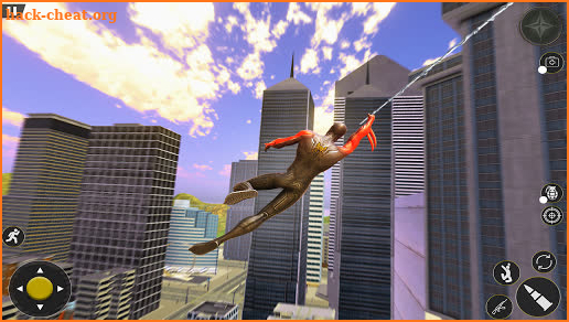 Spider Rope Hero Gangster: Crime City Simulator 3D screenshot