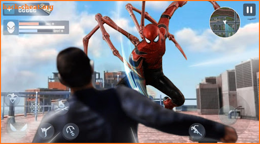 Spider Rope Hero - Gangster Miami Crime City screenshot